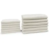 Eleganzzz Badgoedset 100% Katoen - ivory - 12-delig
