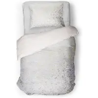 Eleganzzz Dekbedovertrek Foil Velvet - white 140x200/220cm