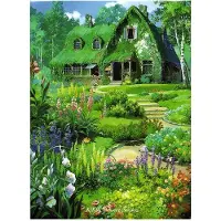 SEMIC Ghibli - Kiki's Vliegende Koeriersdienst - Kiki's huis A4 mapje