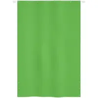 The Living Store Living Store Balkonbescherming, lichtgroen, 160x240 cm, gemaakt van Oxford-stof