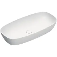 Catalano Alvea Opzetwastafel 80x40cm - Mat Wit - Keramiek - 8058647591056 - Rechthoekig - Wastafels, Opzetwastafels