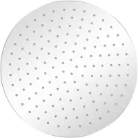 The Living Store Living Store douchekop, roestvrij staal, 30 cm, rond