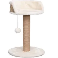 The Living Store De Living Store Katzenbaum met krabpaal, 49 cm, zeegras