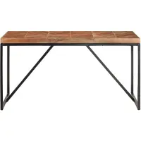 The Living Store De Living Store eettafel, 140x70x76 cm, massief acacia- en mangohout