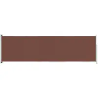 The Living Store Zijscherm Trendy - Terasscherm 180x(0-600) cm - UV-bestendig