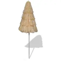 The Living Store Strandparasol - Weerbestendig - 180 cm diameter - Kantelbaar - Stalen frame - Duurzaam
