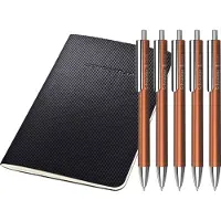 Schneider balpen - Perlia - M - brons - 5 stuks - blauwschrijvend - S-139507-5