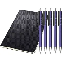 Schneider balpen - Perlia - XB - violet - 5 stuks - blauwschrijvend - S-139608-5