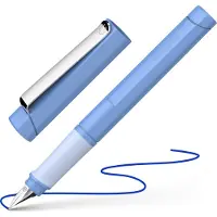 Schneider vulpen - Base - penpunt M - sky blue - rechtshandig - S-160225