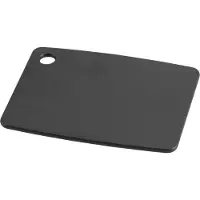Basic Culinair snijplank - 15x20cm - zwart - gerecycled hout