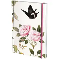 Bekking & Blitz Notitieboek A5, harde kaft: Roses in bud and bloom, The Fitzwilliam Museum