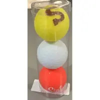 Legend Sinterklaas - 3 Golfballen - Rood Wit Geel