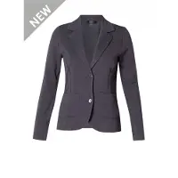 ES&SY rechtvallende blazer grijs female | Maat: 36