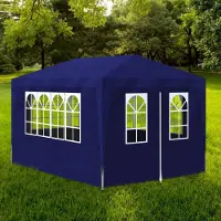 The Living Store De Living Store partytent, 3x4 meter, blauw