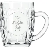 Libbey Gegraveerde Bierpul 55cl De Liefste Juf