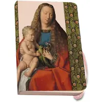 Bekking & Blitz Notitieboek A5, zachte kaft: Madonna met kanunnik, Jan v Eyck, Musea Brugge