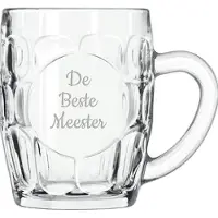 Libbey Gegraveerde Bierpul 55cl De Beste Meester