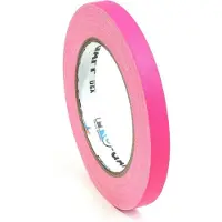 Pro-gaff Pro - Gaff neon gaffa tape 12mm x 22,8m roze