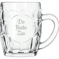 Libbey Gegraveerde Bierpul 55cl De Beste Broer- De Beste Zus