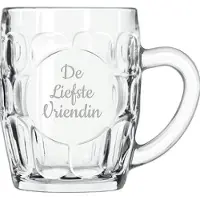 Libbey Gegraveerde Bierpul 55cl De Liefste Vriendin