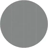The Living Store Zwembadgrondzeil - Bodembeschermer - Rond 428cm - Lichtgrijs
