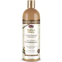 African Pride - MOISTURE MIRACLE HONEY,CHOCOLATE & COCONUT OIL NOURISH RESTORE CONDITIONER 16OZZ