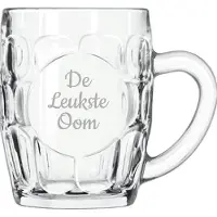 Libbey Gegraveerde Bierpul 55cl De Leukste Oom