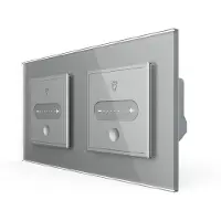 Livolo | Grijs | SR+SR | Slide-Dimmer | Smart Home - Bekijk hier!