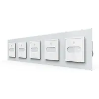 Livolo | Wit | SR+SR+SR+SR+SR | Slide-Dimmer | Smart Home - Bekijk
