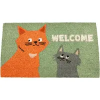 Rex London deurmat met katten nine lives
