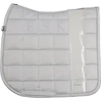 Eskadron Zadeldek Platinum Big Square Glossy Gebroken Wit - Gebroken Wit - dressuur Paard