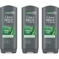 Dove Douchegel Minerals + Sage 3 x 400 ml