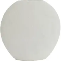 Light & Living Vaas deco 51x14x50 cm RENDA crème (Wit, 14x50x51cm)
