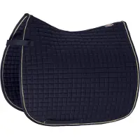 Pikeur Zadeldek Katoen Heritage 22 Navy - Dressuur | Zadeldekje paard