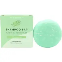 Shampoo Bars Shampoo Bar Aloë vera - komkommer voor alle haartypes - 60 gram - plasticvrij - shampoobar