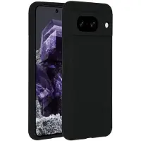 Accezz Liquid Silicone Backcover voor de Google Pixel 8 - Zwart