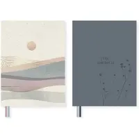 Kangaro Soft Scenes notitieboek - A5 - hardcover - dots - 80 grams FSC - 320 pagina's - 2 stuks - K-PM01710008