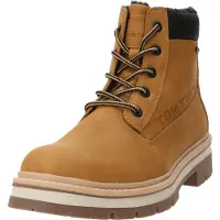 Tom Tailor Veterboots cognac / zwart