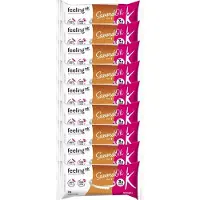 Feeling Ok | Mix Savoiardo Koeken | Voordeelpakket | 9 x 35 gram | Low carb snack | Eiwitrepen | Koolhydraatarme sportvoeding | Afslanken met Proteïne repen | Snel afvallen zonder hongergevoel!