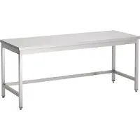 CombiSteel Werktafel | open onderstel | 70cm | RVS | | 7812.0186
