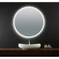 Casajoy Badkamerspiegel Bright 60cm Rond Ledverlichting en Anticodens