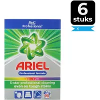 Ariel Color Waspoeder 90 Wasbeurten - Fris - Voordeelverpakking 6 stuks
