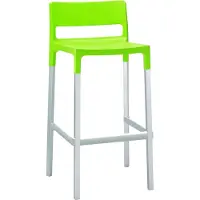 Scab Design Design barkruk S•CAB Model DIVO. Verkrijgbaar in kleur lichtgroen. Verpakt per 4 stuks en 5 jaar garantie!