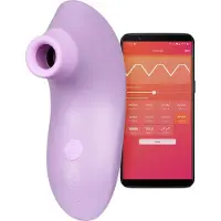 Svakom - Pulse Lite Neo - Luchtdruk Vibrator met App-bediening - Lila