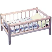 Goki Poppenbed - 60X29X25Cm - Zonder Beddengoed - 3 Jaar