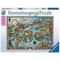 Ravensburger puzzel 1000pcs geheimzinnig Atlantis Karton Puzzel