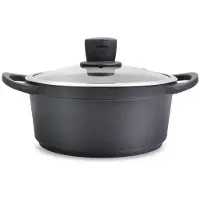 Maestro MR-4320 braadpan - zwart - met deksel - Ø 20 cm - 2.7 L