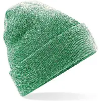 Beechfield Unisex Original Cuffed Beanie Wintermuts (Heide Groen)