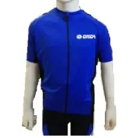 Onda Fietsshirt korte mouw kids Blauw - Vasco da Gama - 10 Jaar