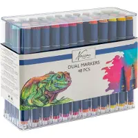 Nassau Round Dual Ar0105/23ge Marker Pen Veelkleurig Kinderen